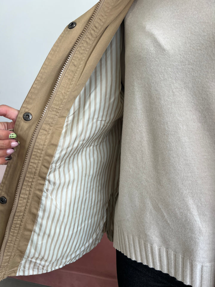 Chaqueta Victoria camel