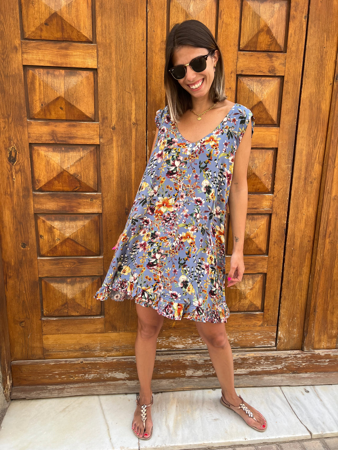 Vestido Reme azul