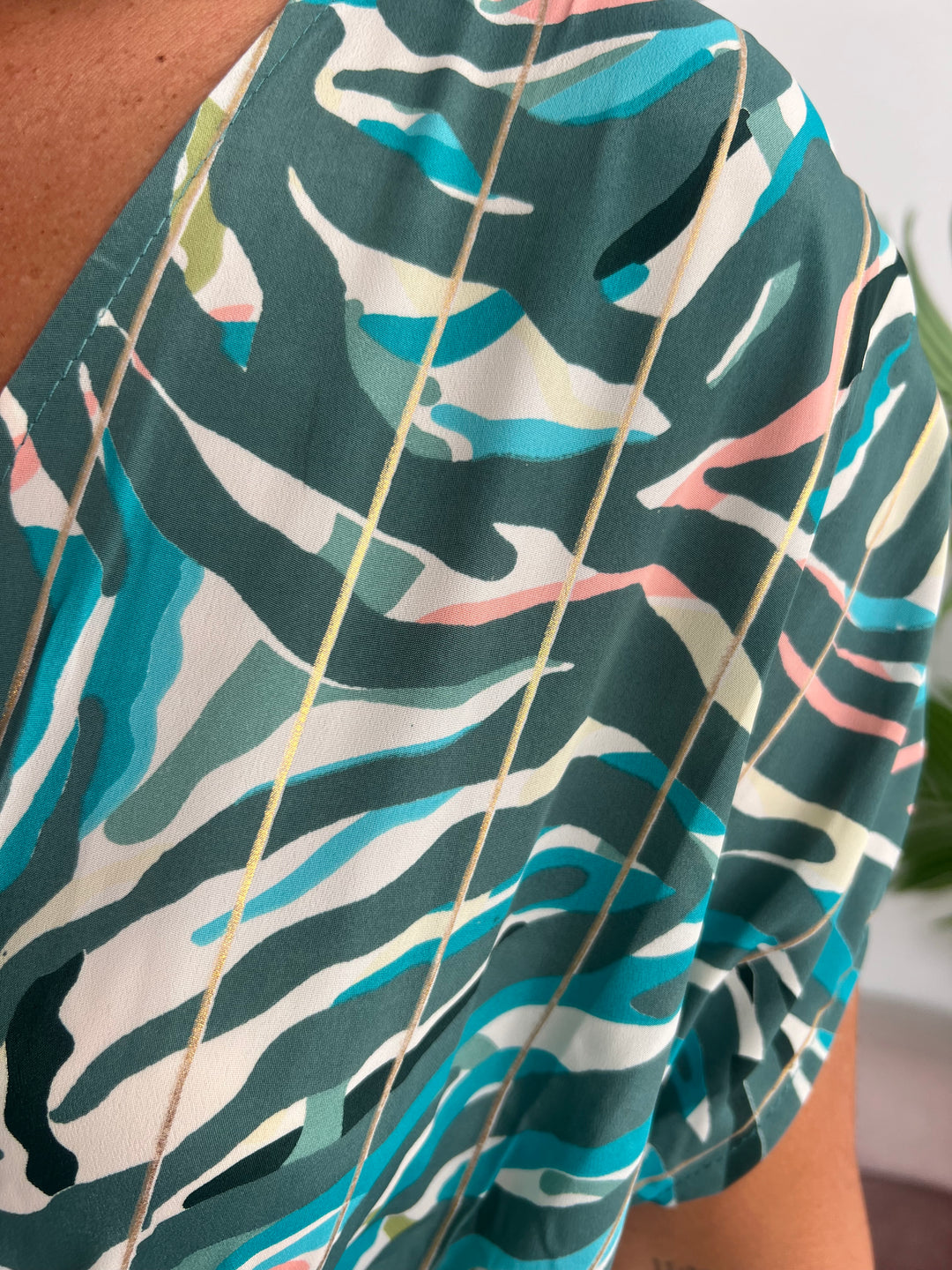 Vestido Tarifa verde oscuro