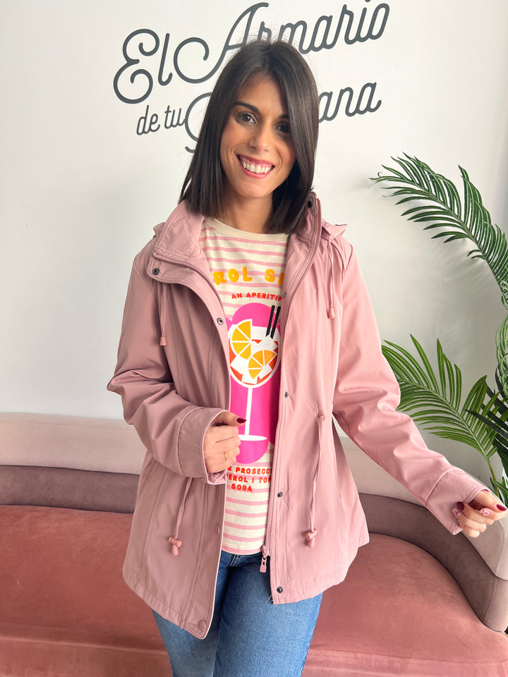 Chaqueta Miriam rosa