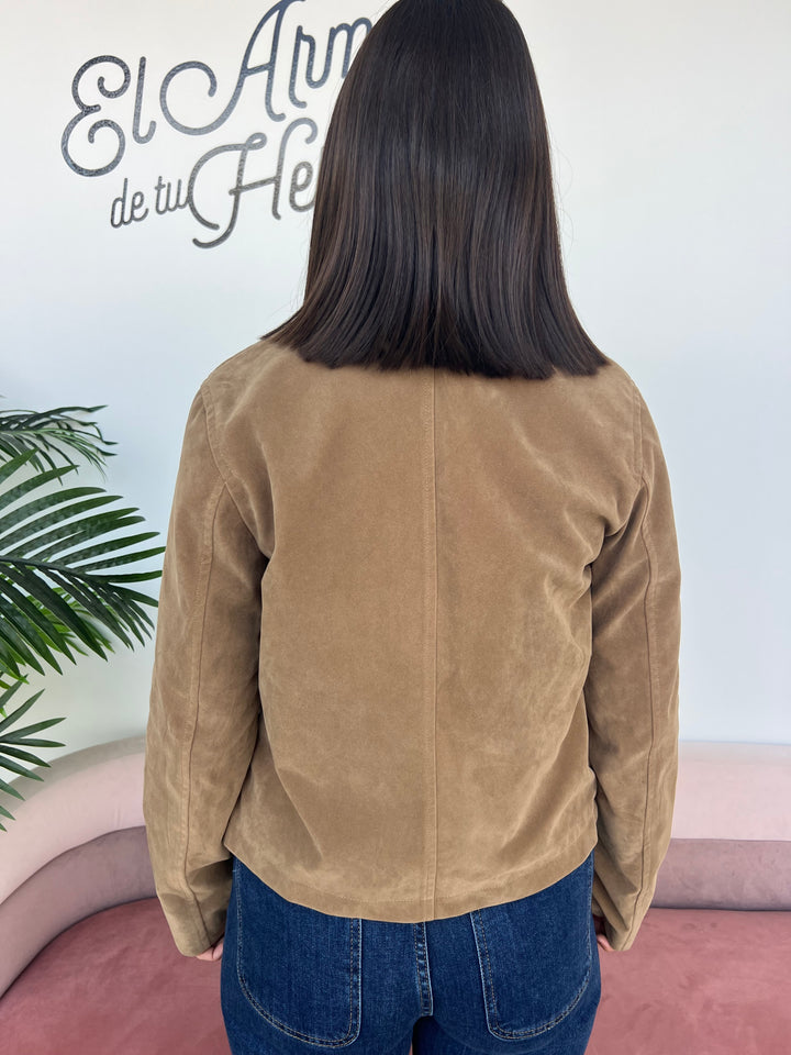 Chaqueta Sonia caqui