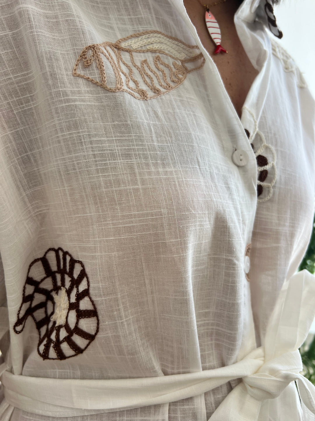 Vestido Claudia blanco