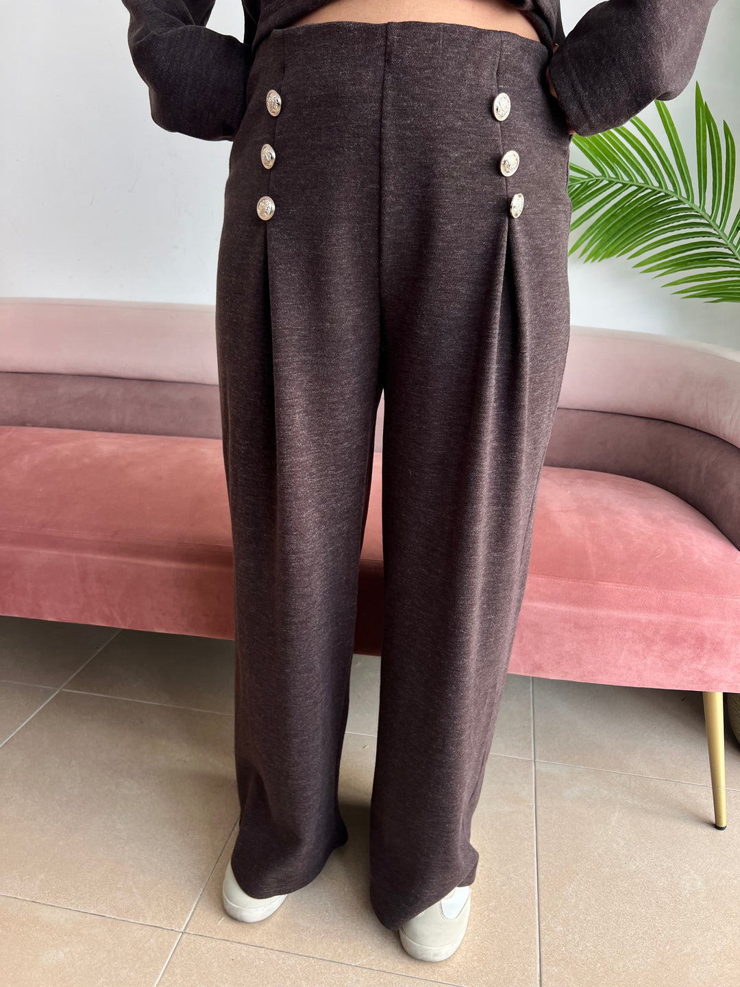 Conjunto Vero marrón