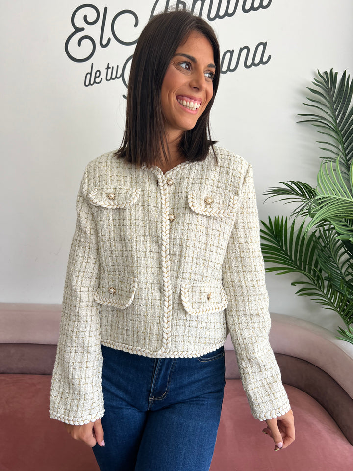Chaqueta Mireia blanco