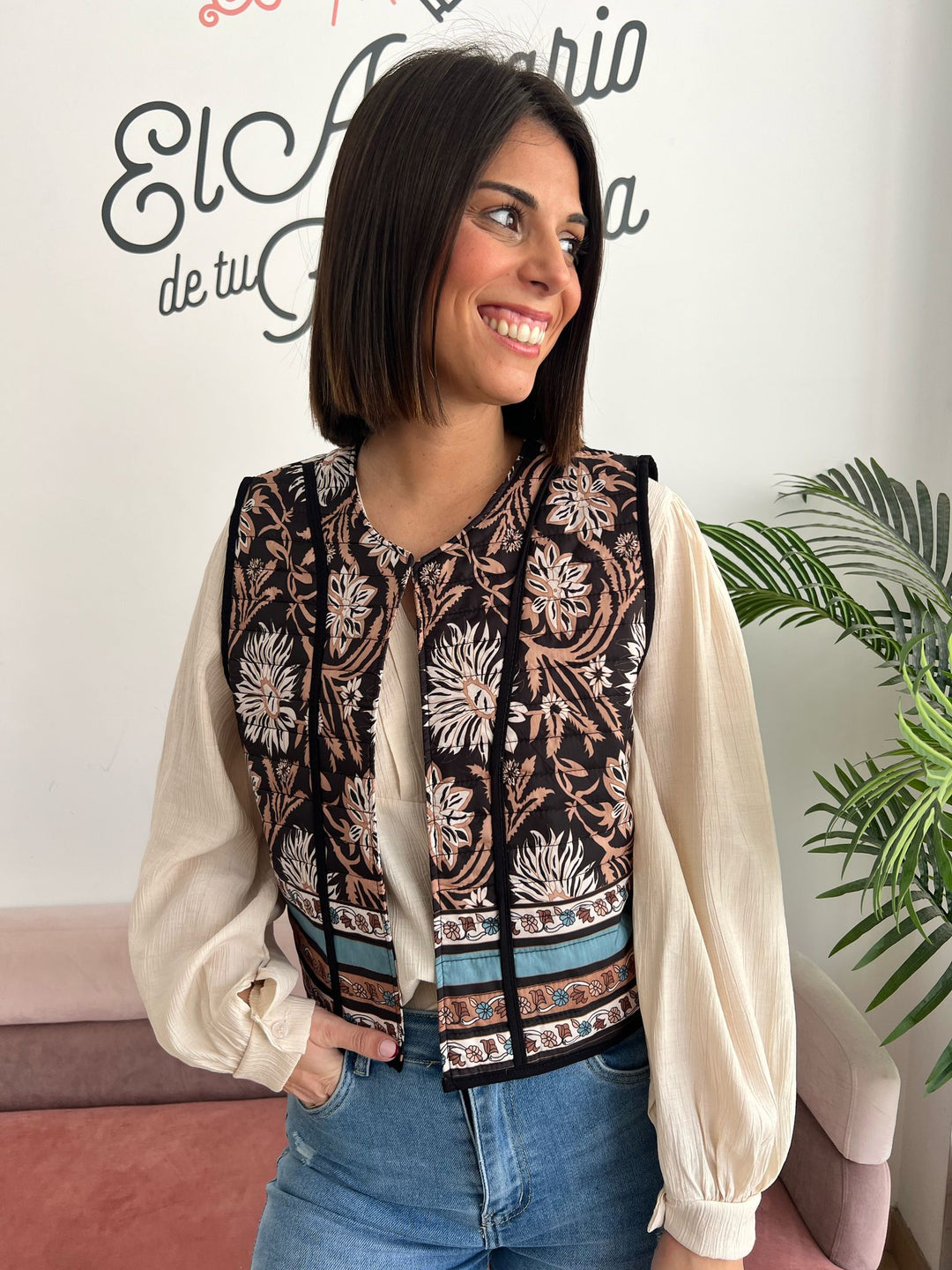 Chaleco Cloe negro