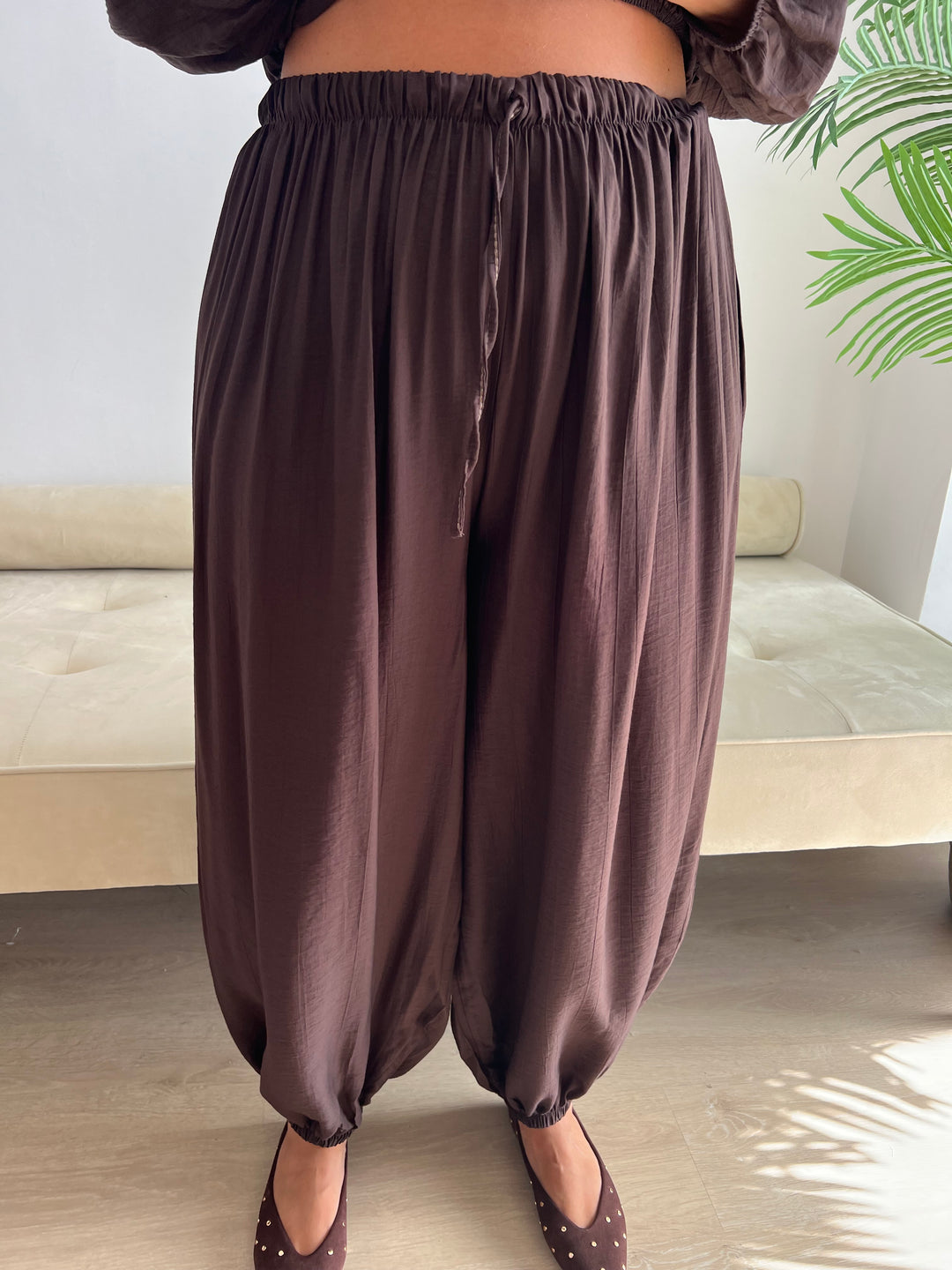 Pantalón Malú marrón