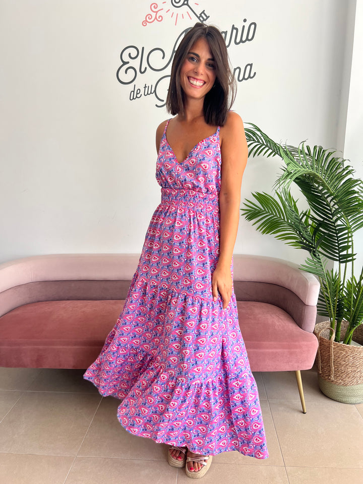Vestido Miami fucsia