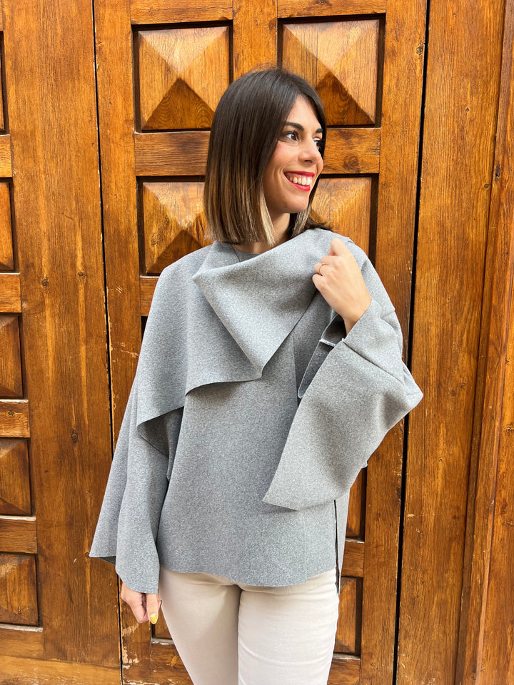 Chaqueta Capa gris