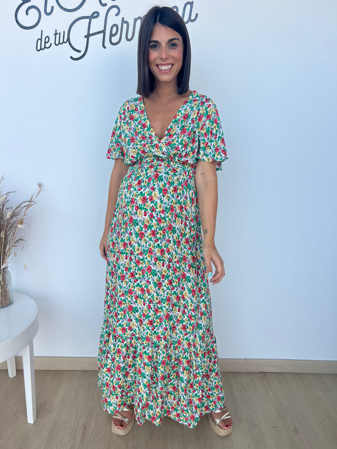 Vestido Florinda blanco
