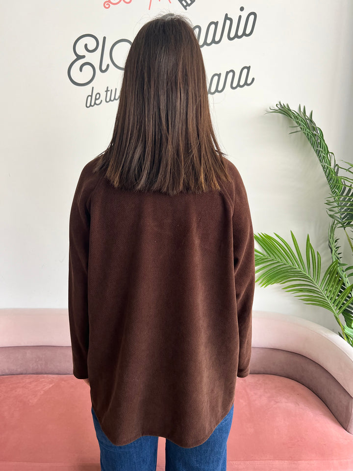 Sudadera Charly marrón