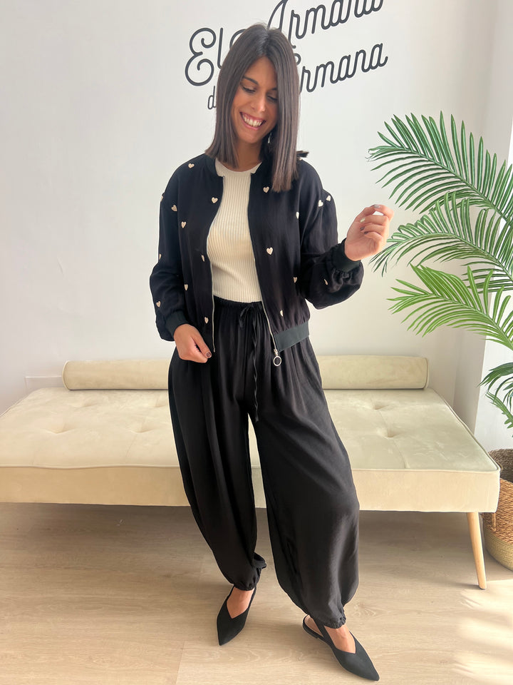 Pantalón Malú negro