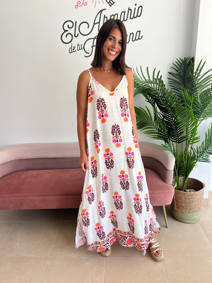 Vestido Trini marrón