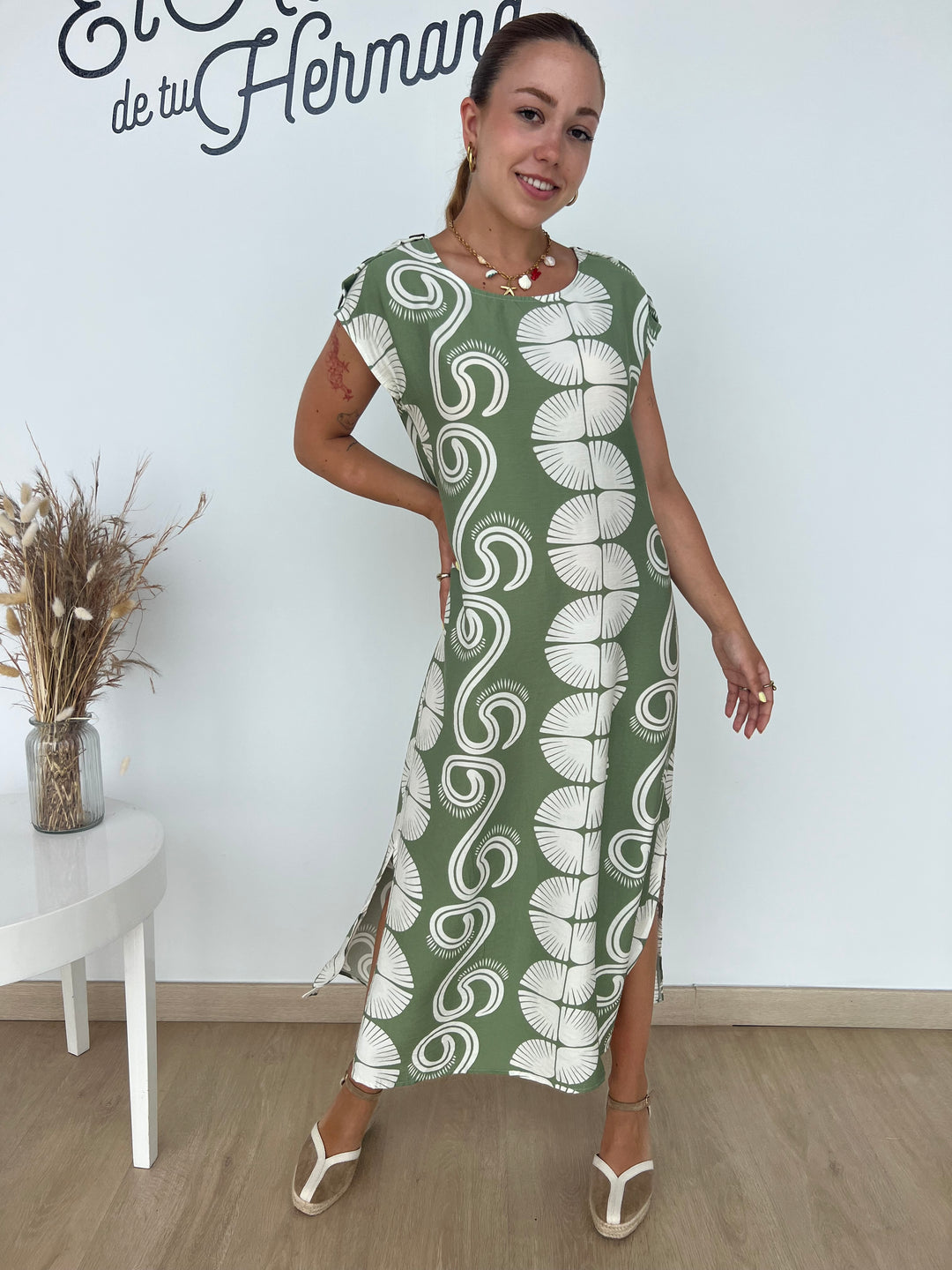 Vestido Salinas verde
