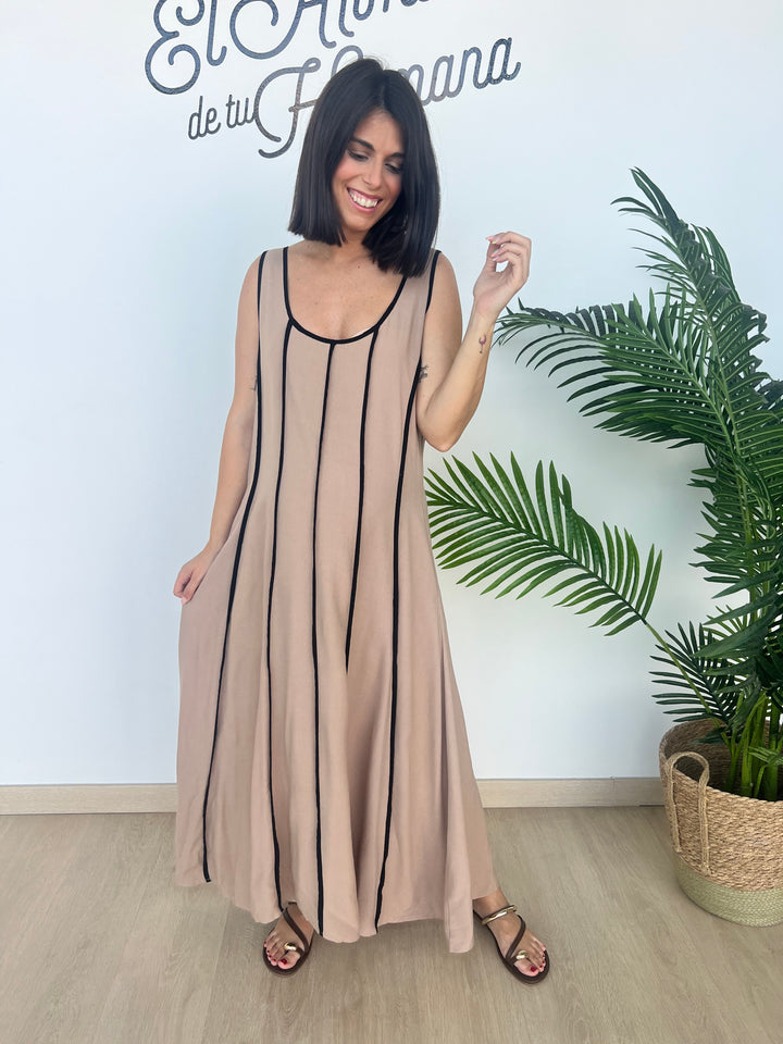 Vestido Woman camel