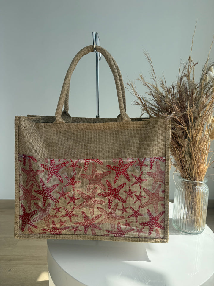 Bolso Estrellas rojo