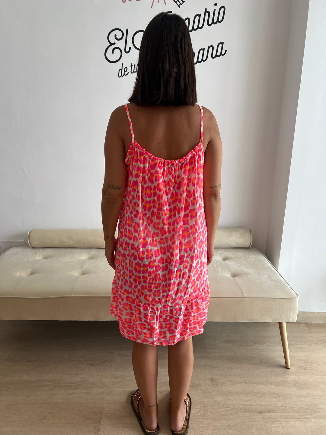 Vestido Valery fucsia