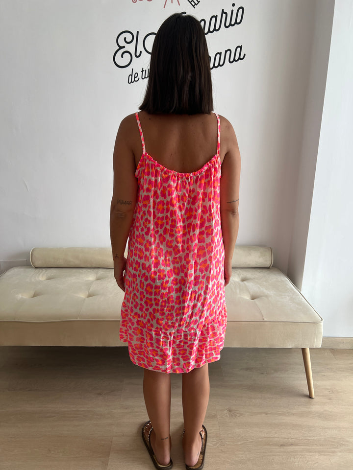Vestido Valery fucsia