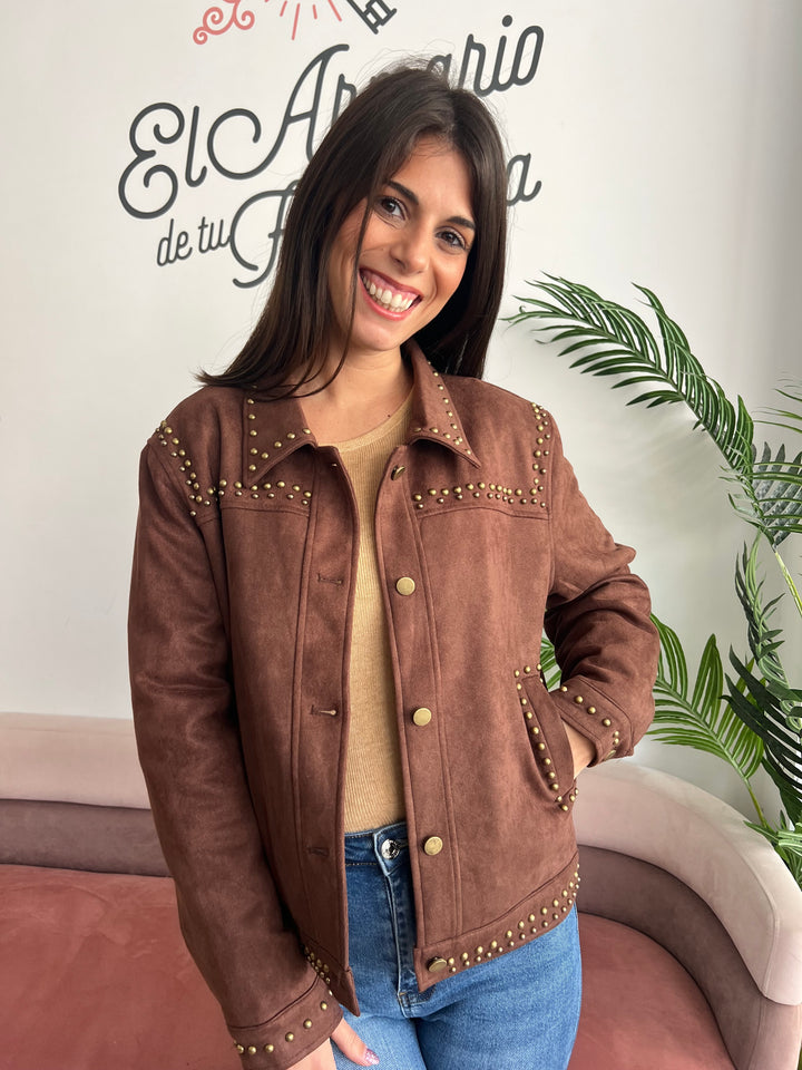 Chaqueta Adriana marrón