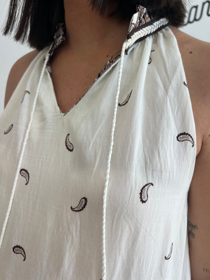 Vestido Maialen marrón