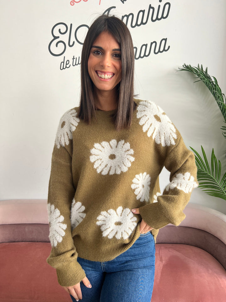 Jersey Camila verde oscuro