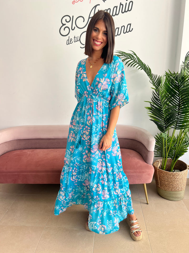 Vestido Jaione azul