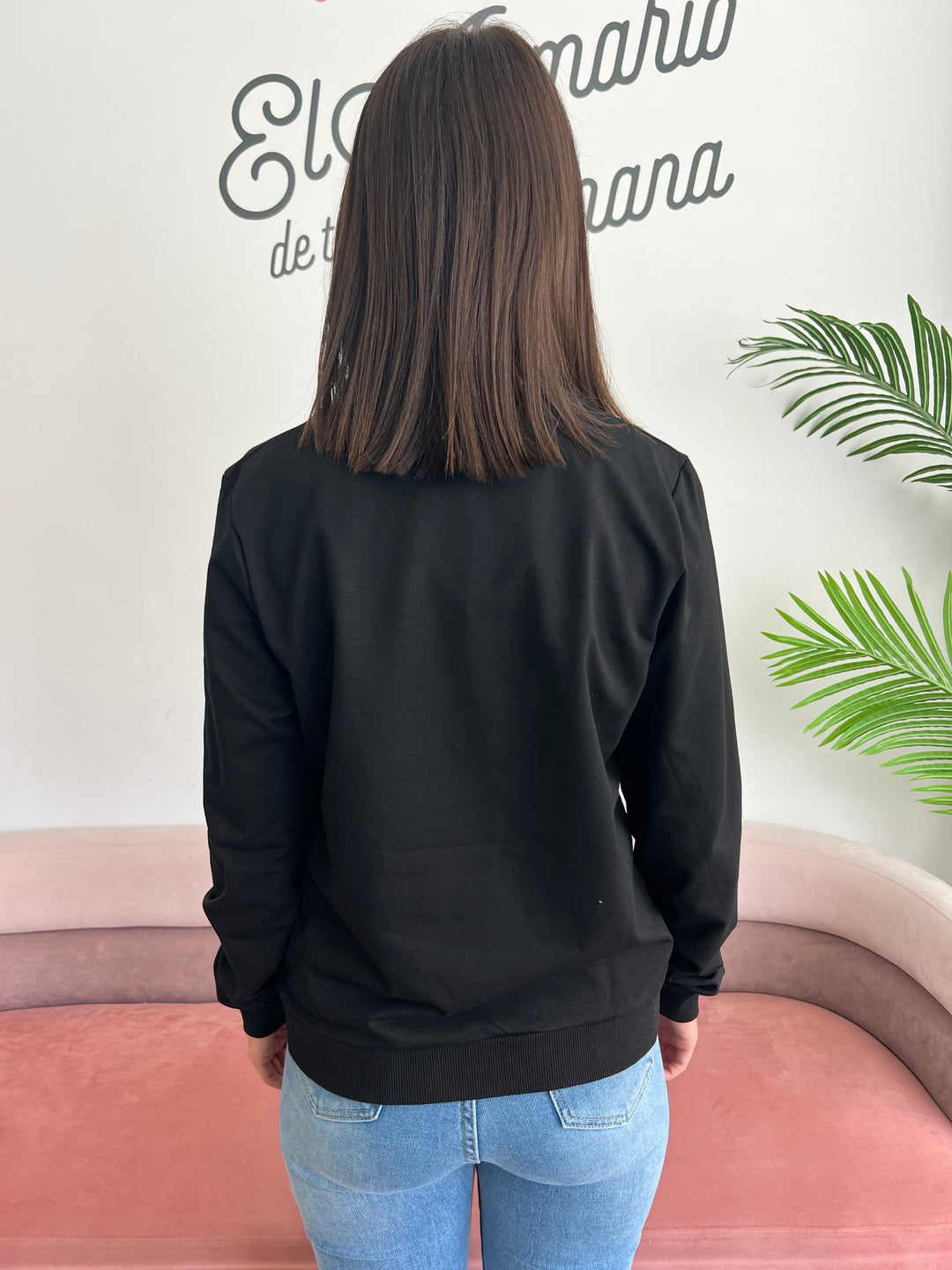 Sudadera Rock negro