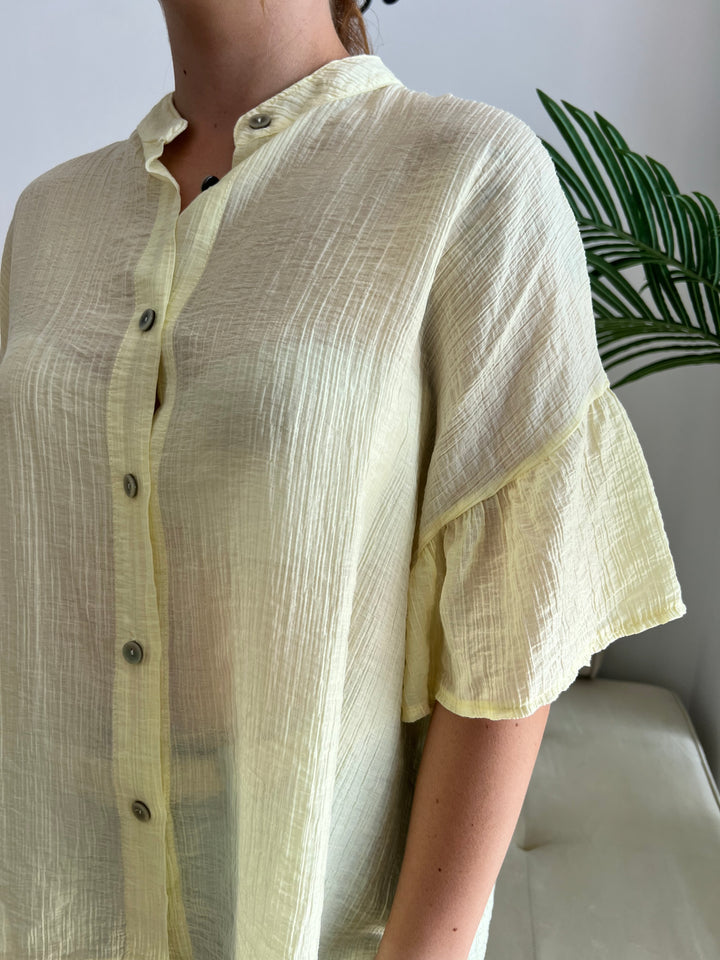 Camisa Sara amarillo