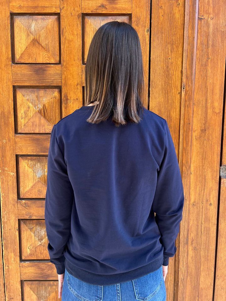 Sudadera Valen azul marino