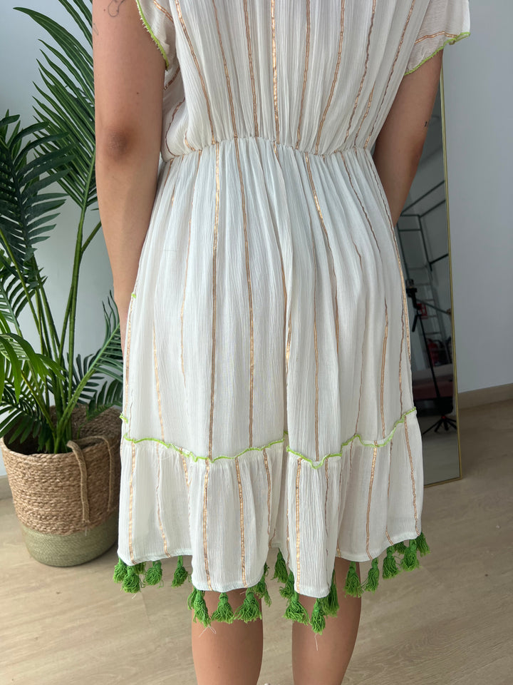 Vestido Bolonia blanco