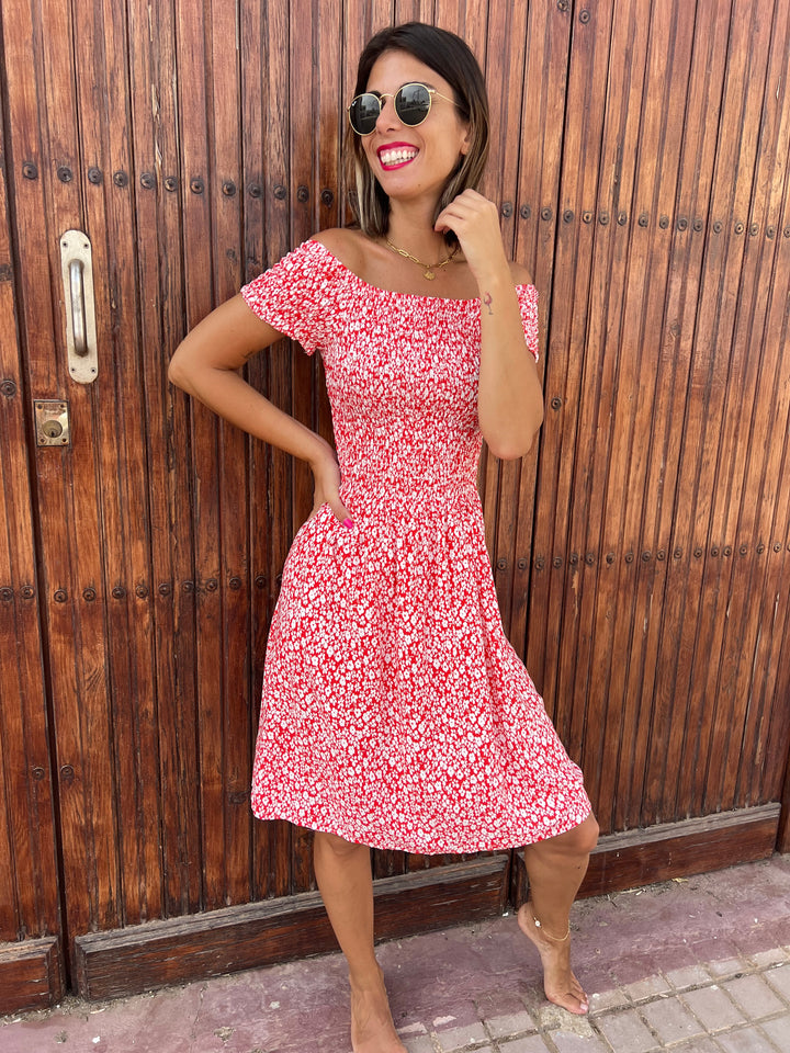 Vestido Ruth rojo