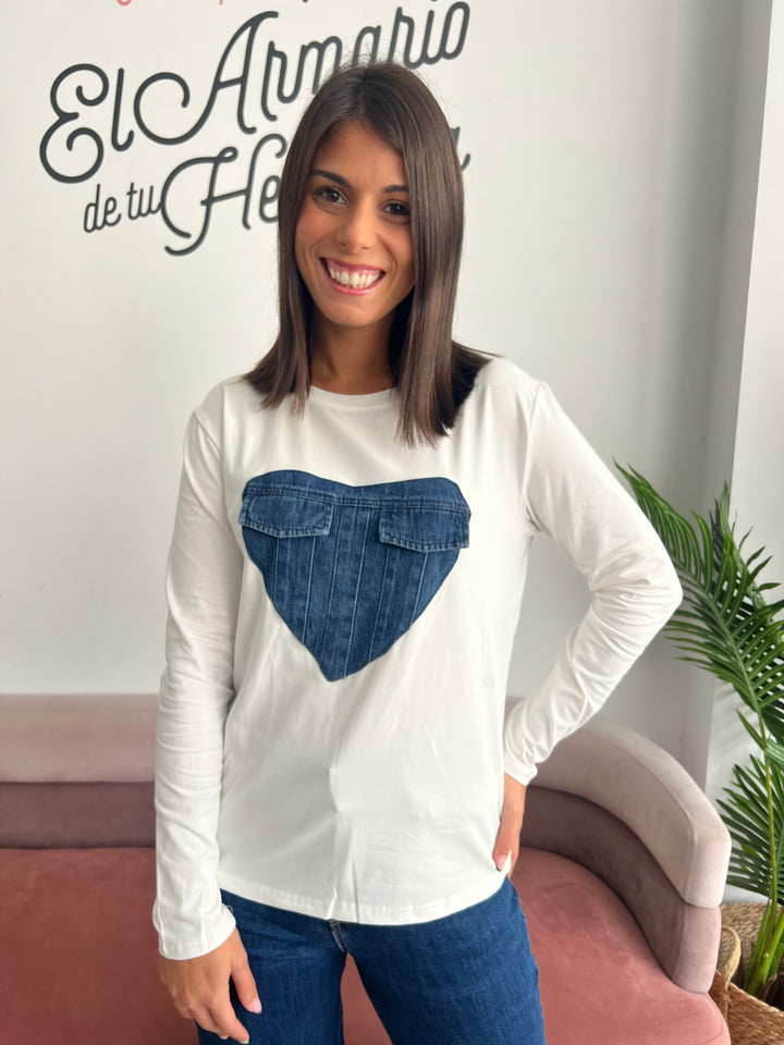 Camiseta Lara blanco