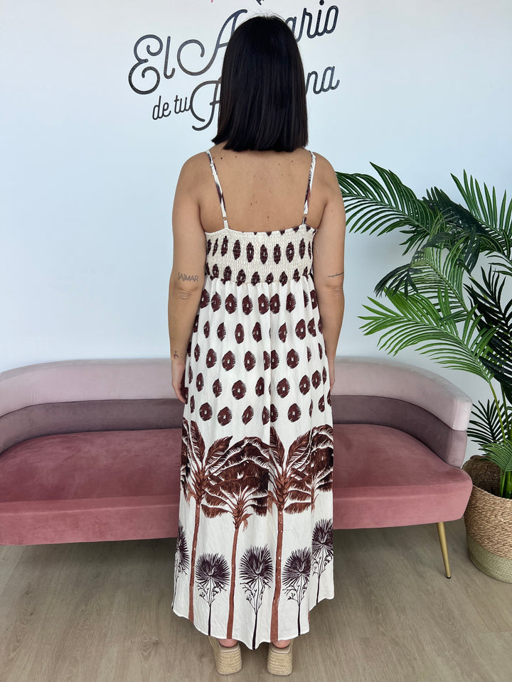 Vestido Cameron marrón