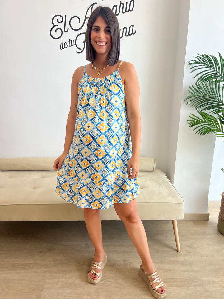 Vestido Julieta azul