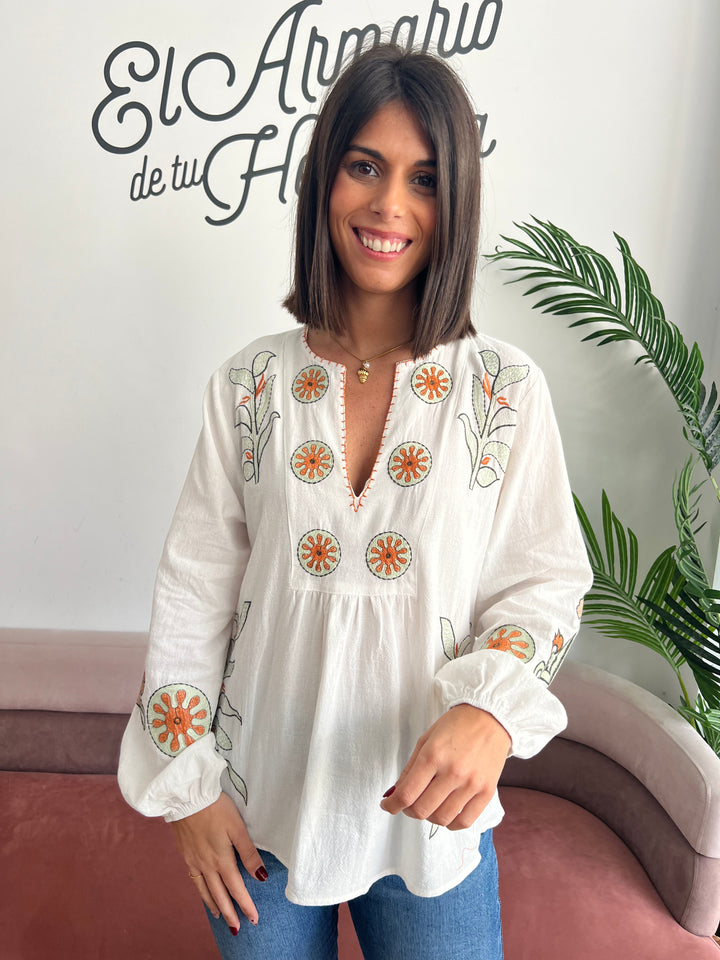 Blusa Molly blanco
