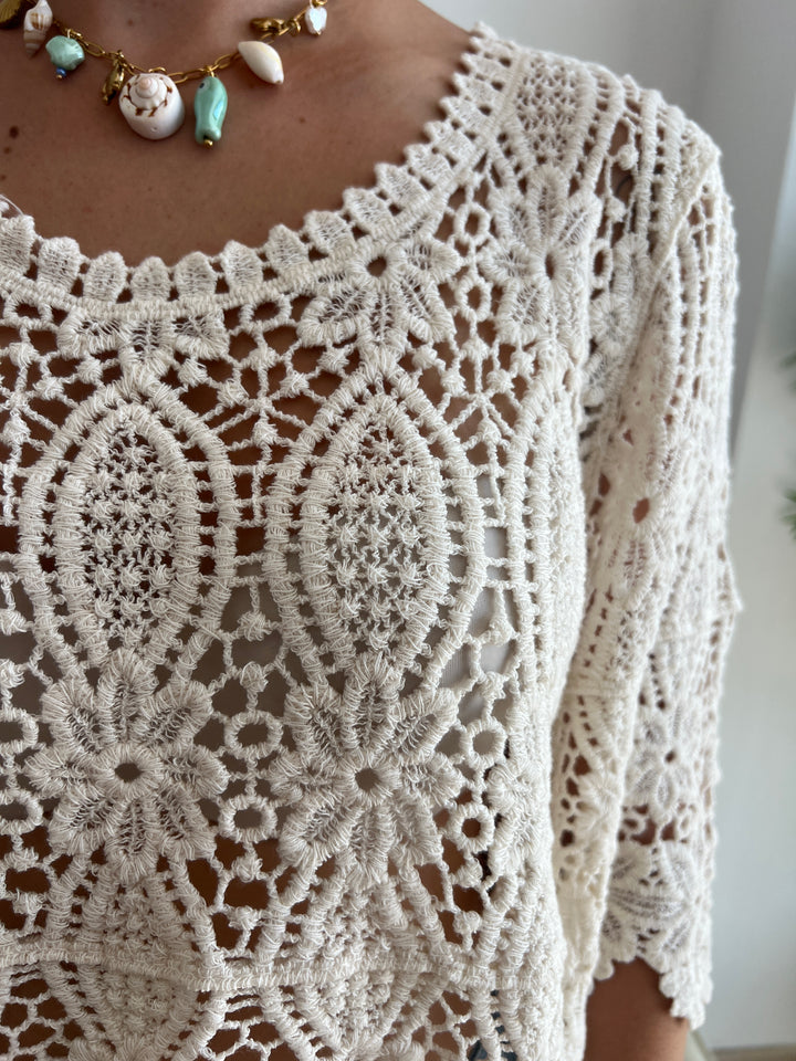 Top Aroa beige