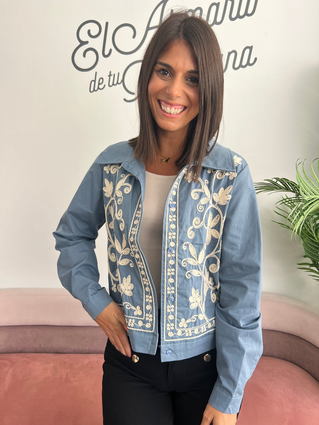 Chaqueta Tania azul