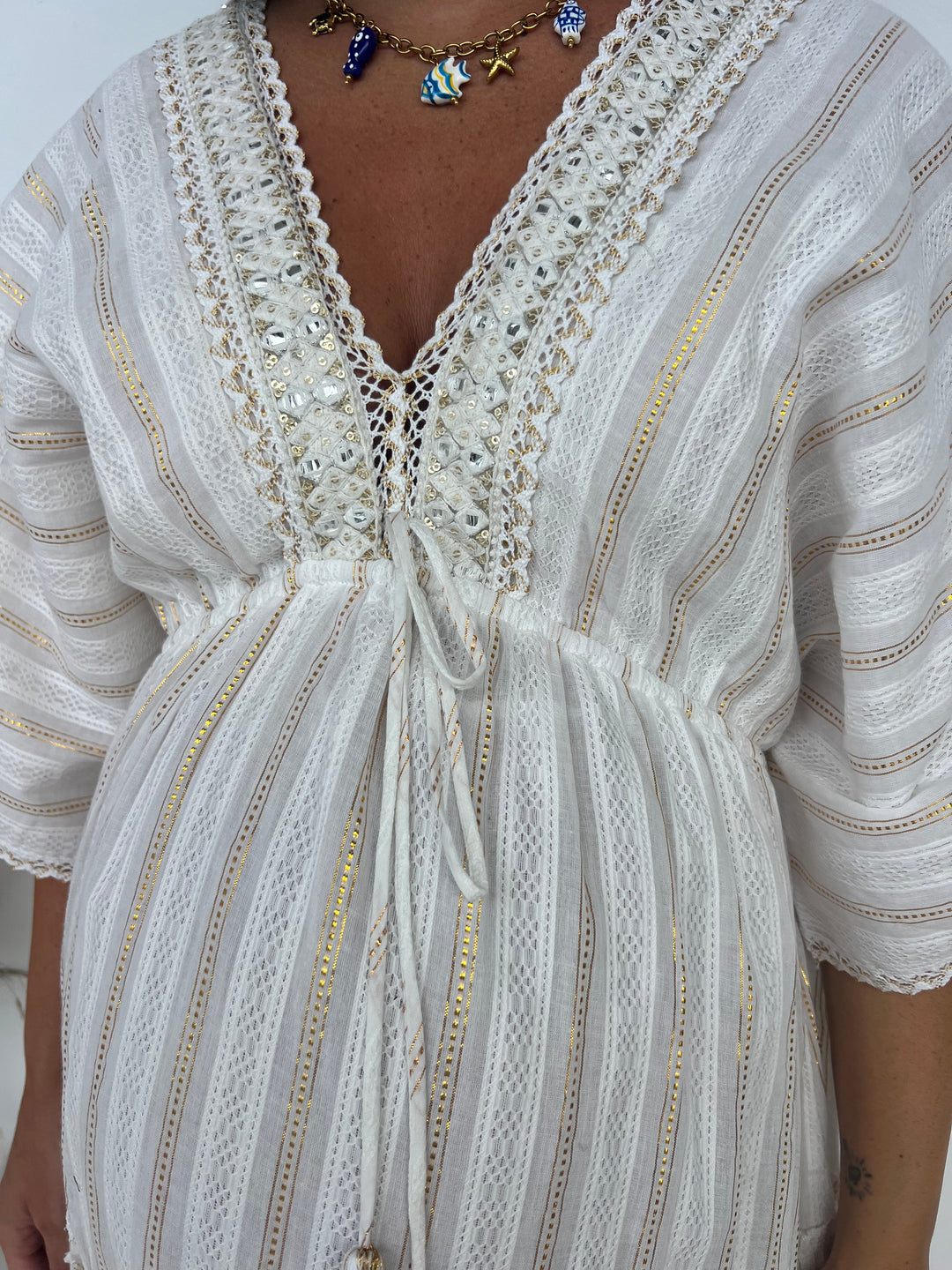 Vestido Belice blanco