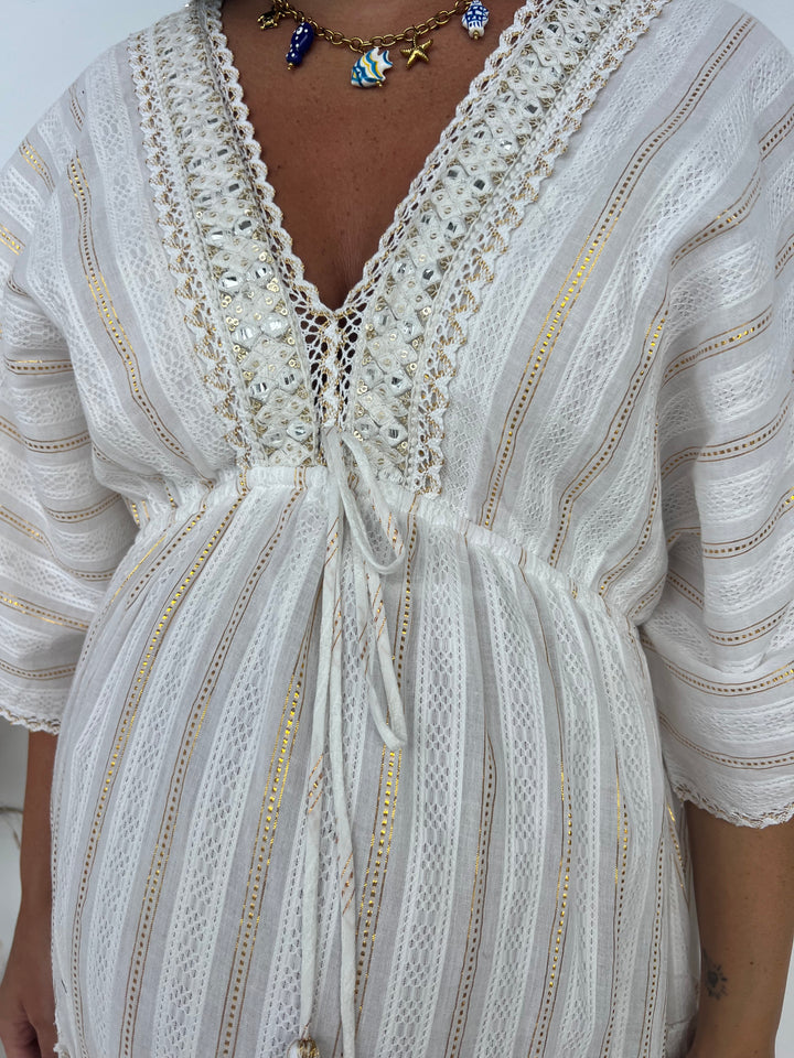 Vestido Belice blanco