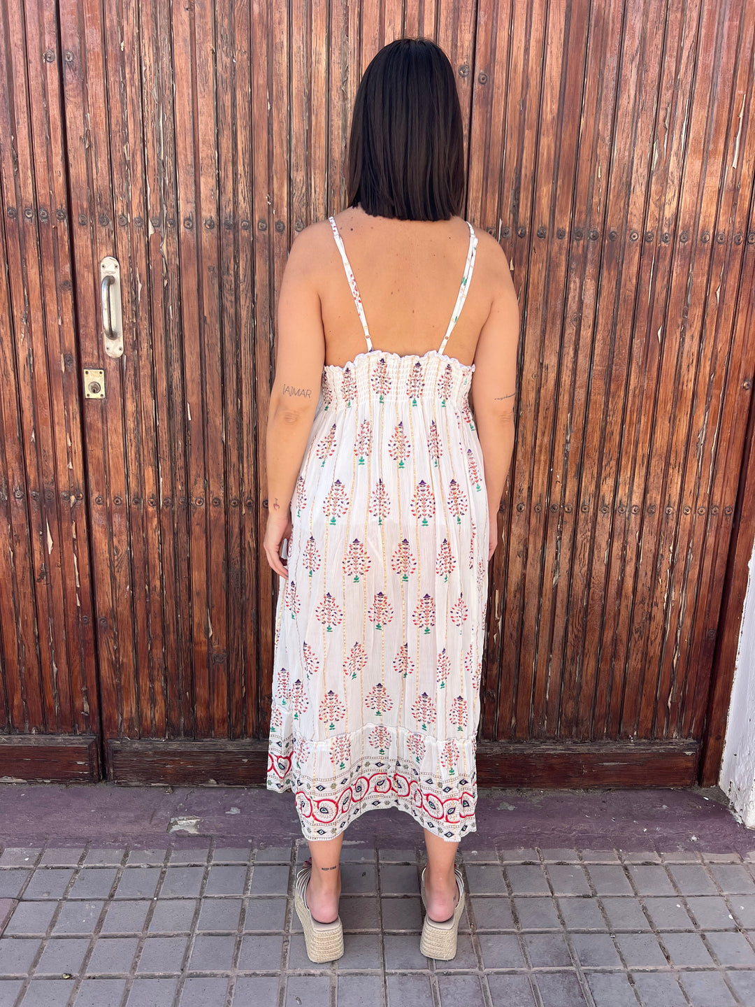 Vestido Micaela rojo