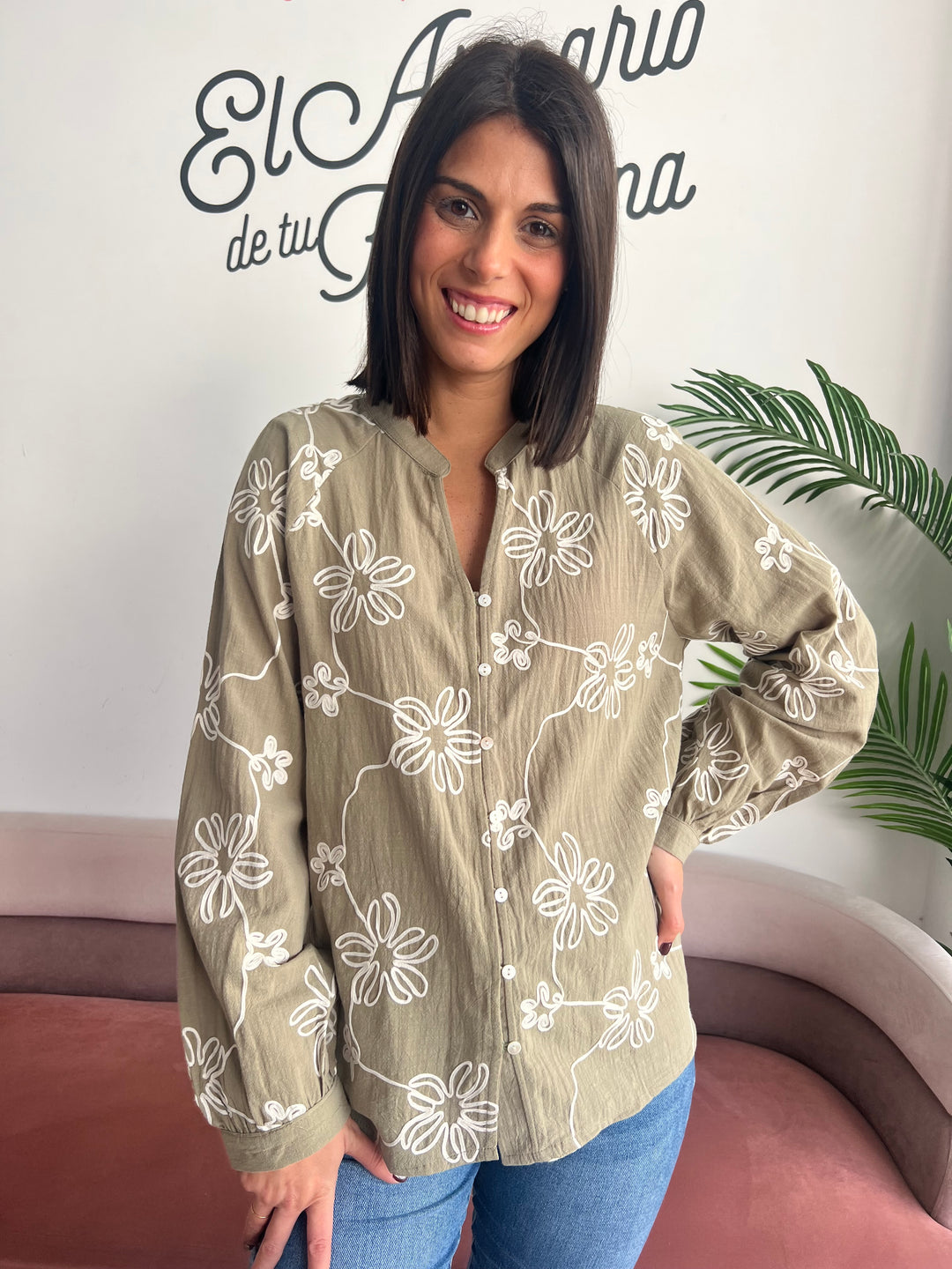 Camisa Yoly verde
