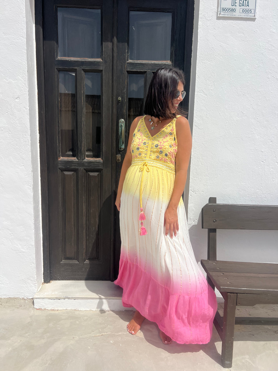 Vestido Tropea Fucsia
