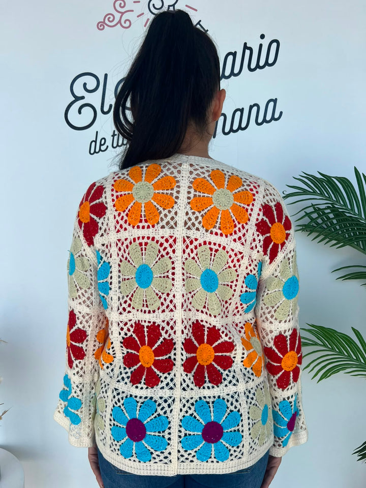 Chaqueta Rocío teja