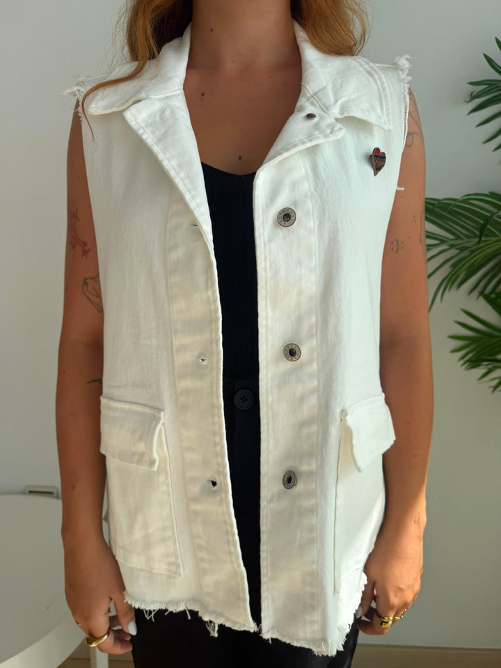 Chaleco Estela denim