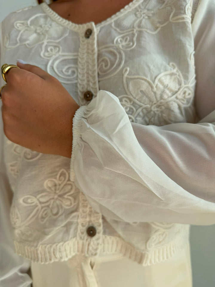 Chaqueta Aurora beige