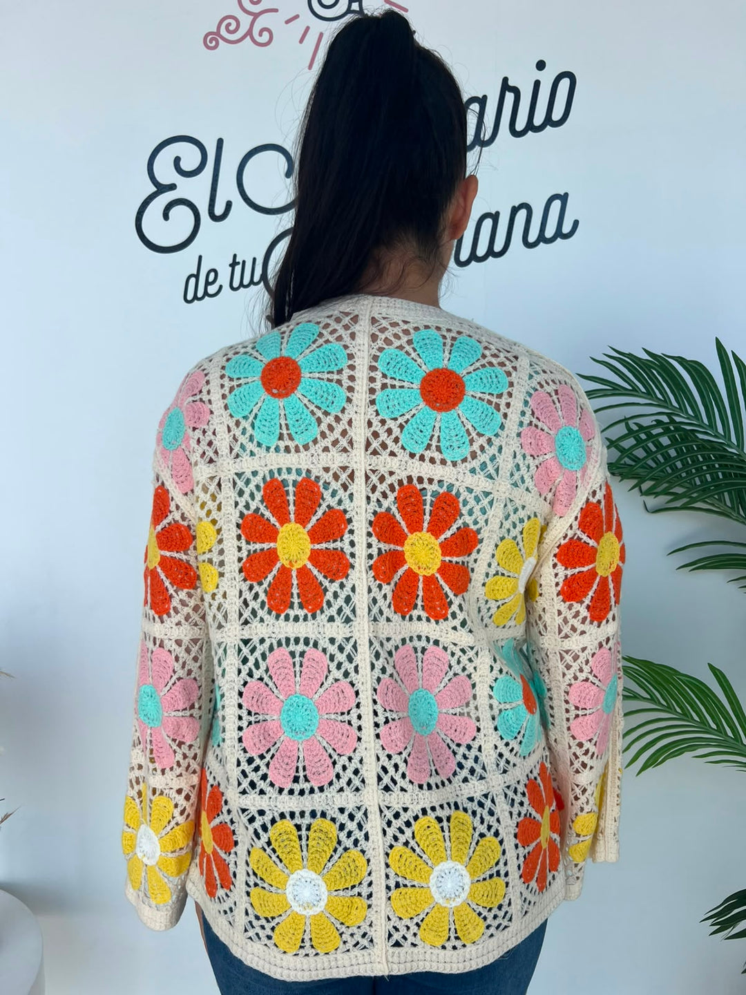 Chaqueta Rocío turquesa