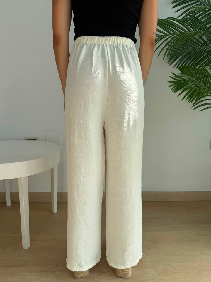 Pantalón Laila blanco roto