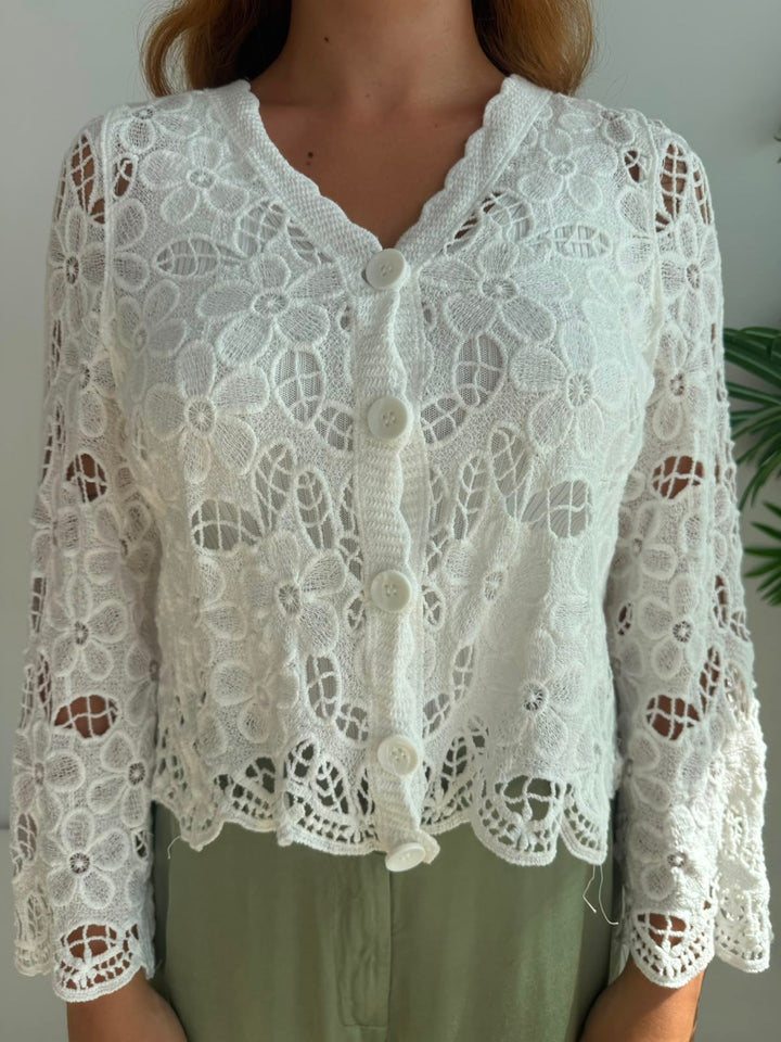 Chaqueta Álex blanca