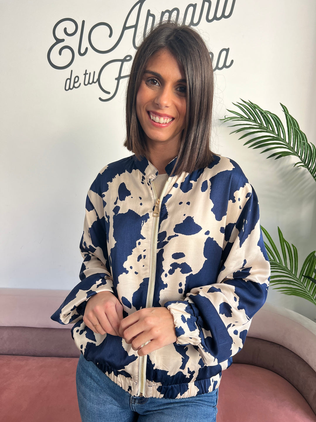 Chaqueta Carolina azul marino