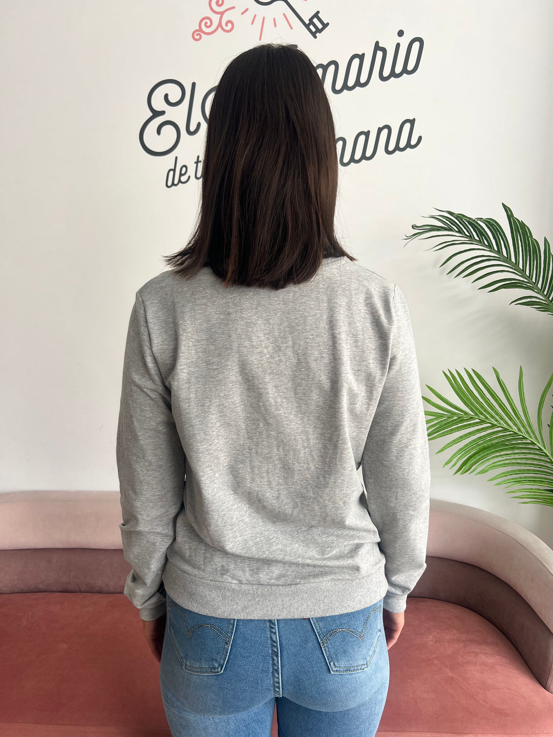 Sudadera Laly gris