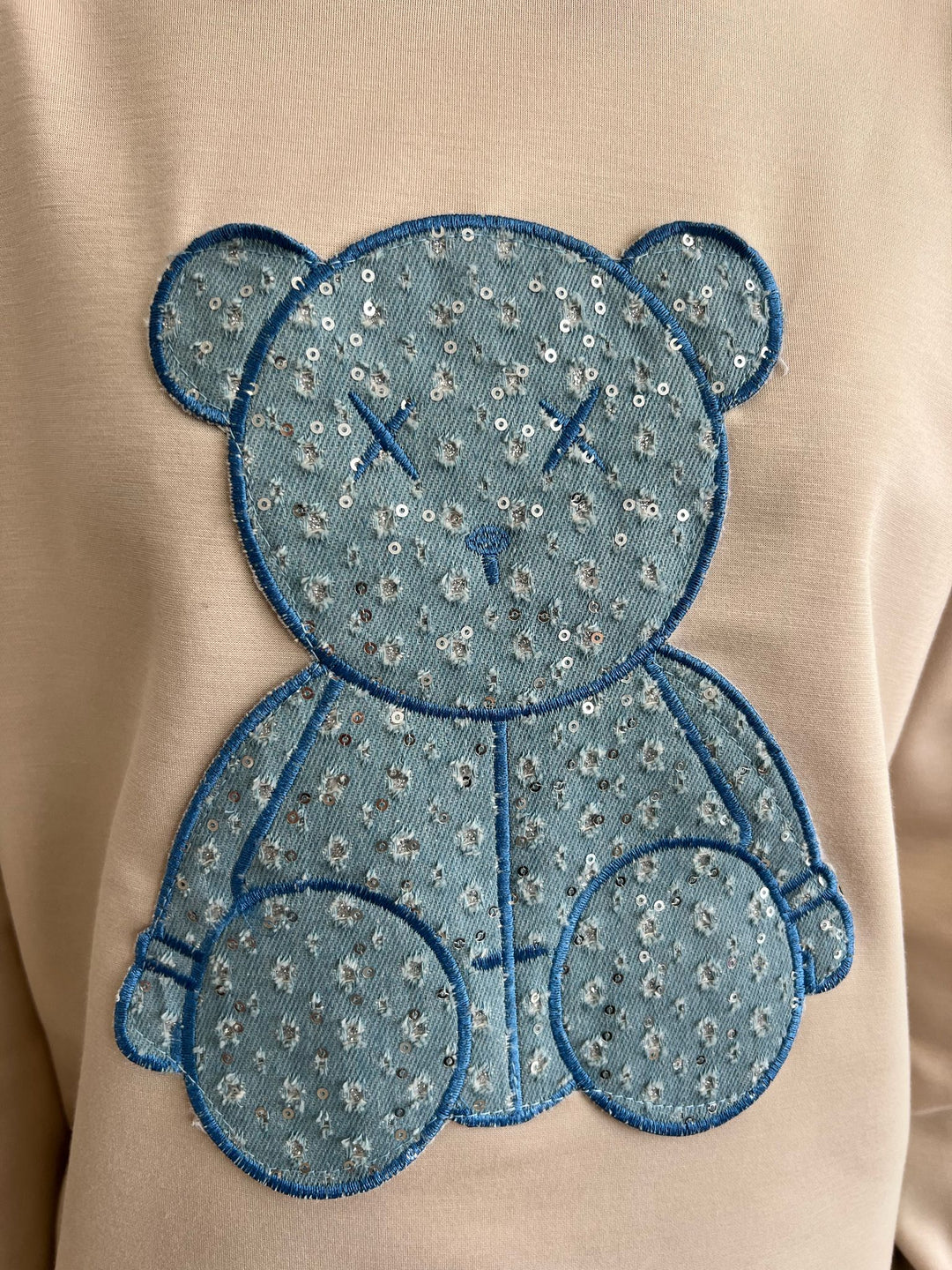 Sudadera Osito beige